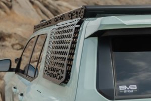 Toyota 4Runner Exterior Window Molle - Driver Side - DV8 Offroad - For DV8 Roof Rack - Black Powder Coated - `25-`26